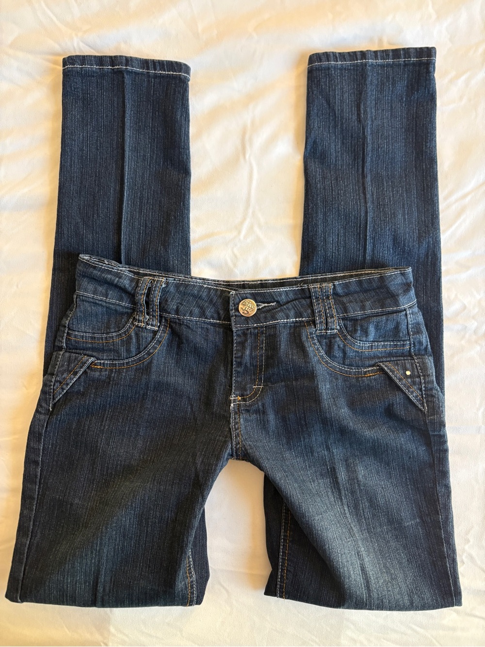 Skinny Jeans in Dark Indigo - Women